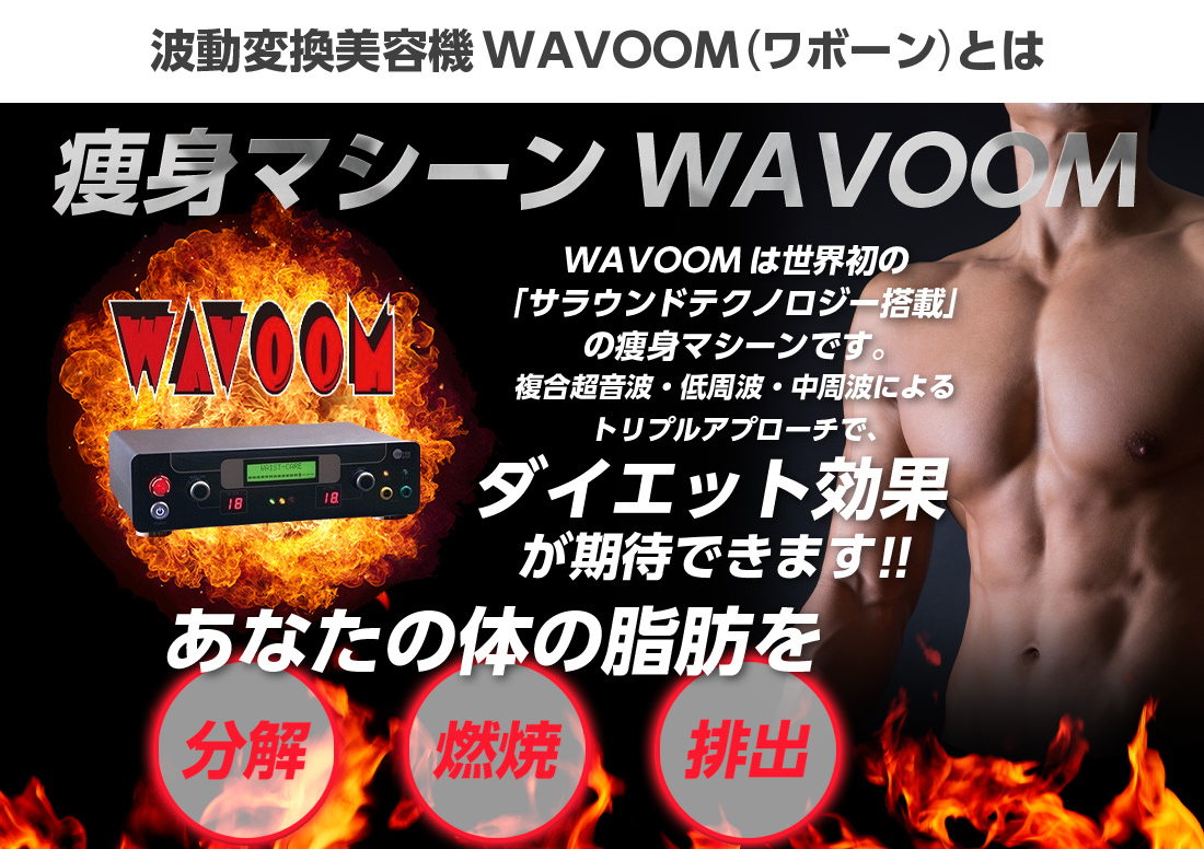 波動変換美容機WABOOMとは
